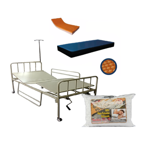 Combo Cama hospitalaria mecánica de tres planos CM-044