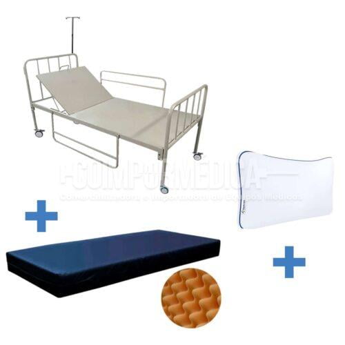 camas de hospital economicas Manual de dos planos