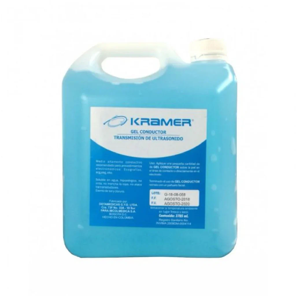 Gel conductor ultrasonido kramer