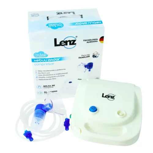 Empaque y accesorios de nebulizador Médico hospitalario Lenz NB 206B
