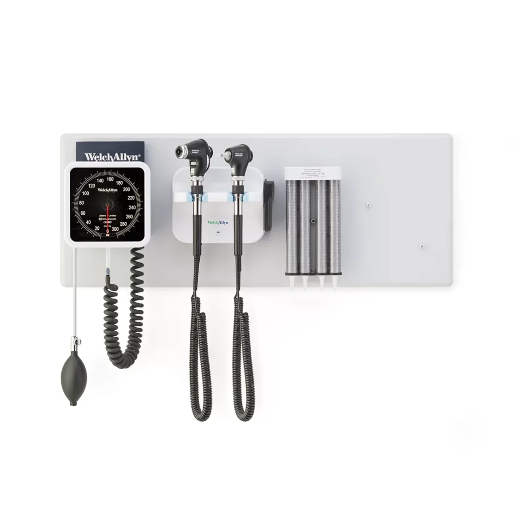 Sistema de pared integrado Welch Allyn Green Series 777-SM2WAX