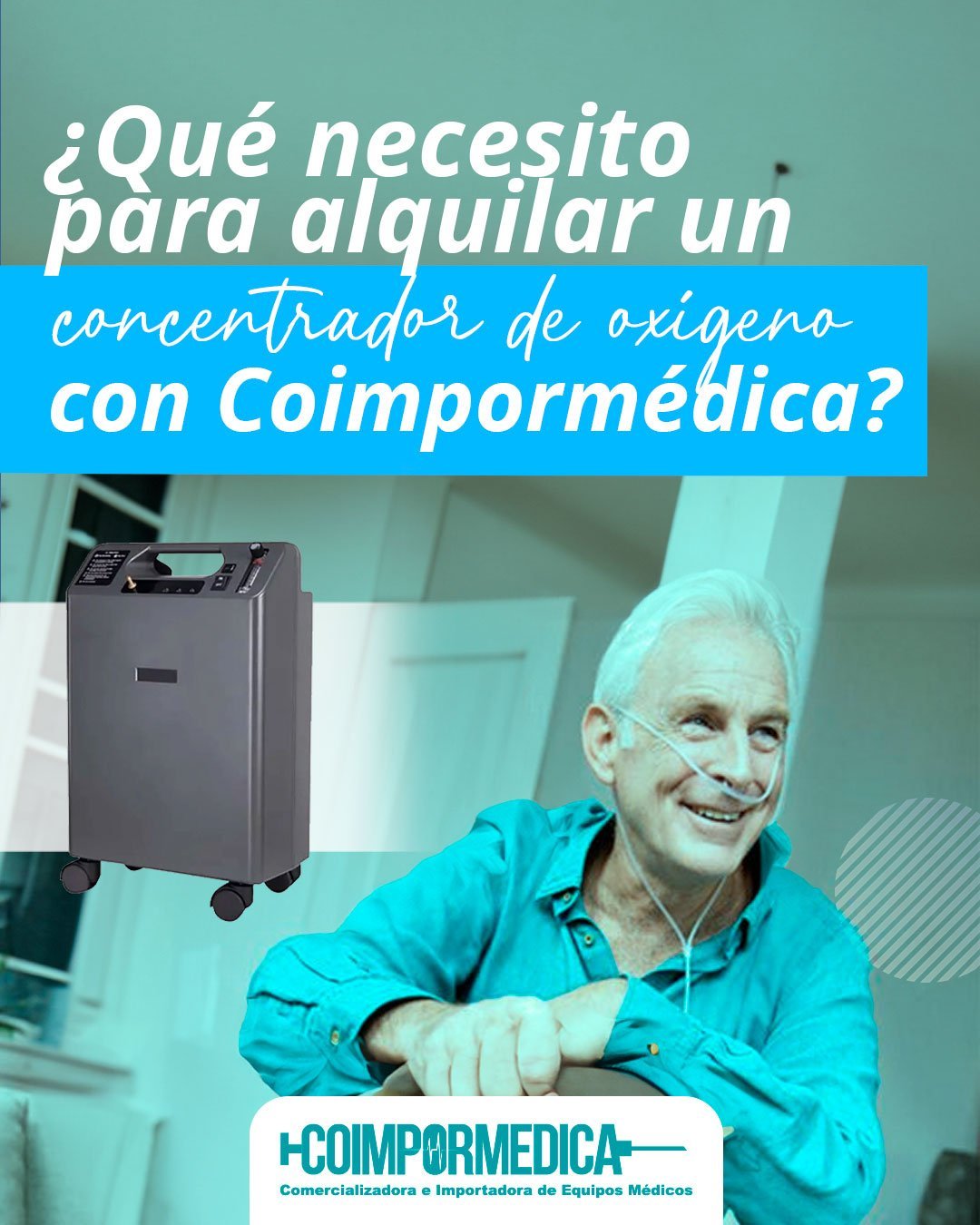 qué necesito para alquilar un concentrador de oxígeno bogotá