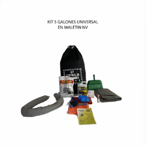 Kit de 5 galones antiderrames