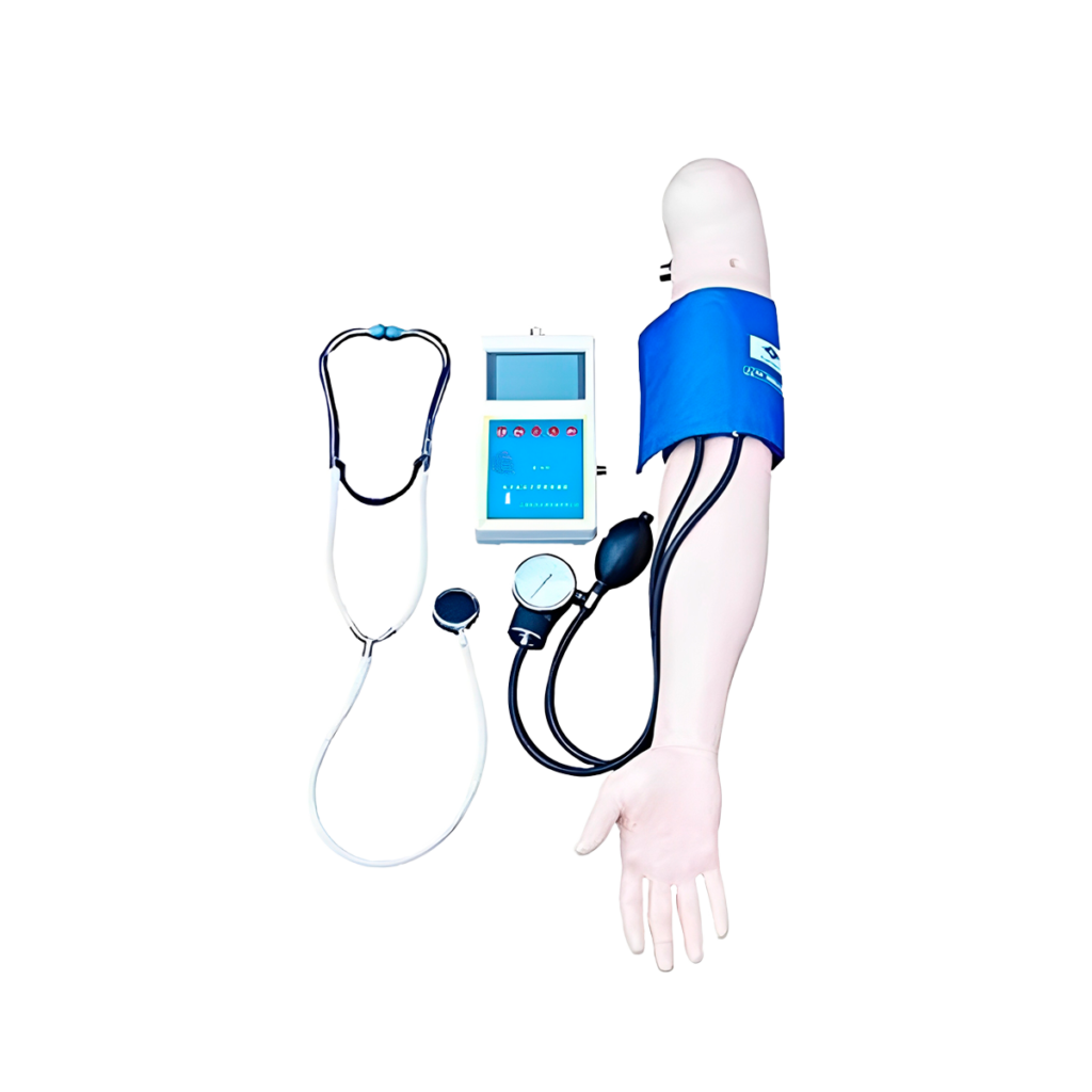 Brazo de entrenamiento inyectable con accesorios