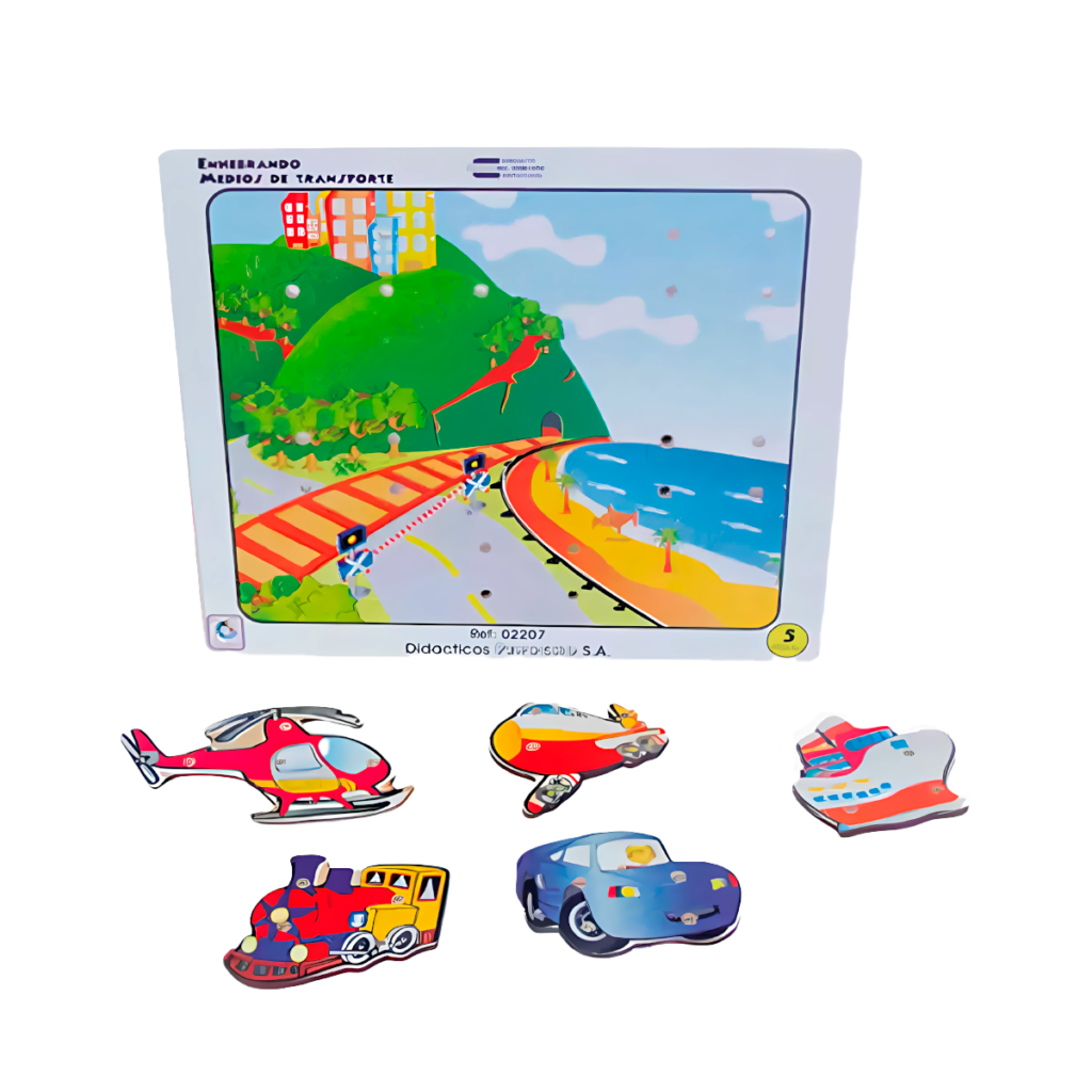 Enhebrado Medios De Transporte