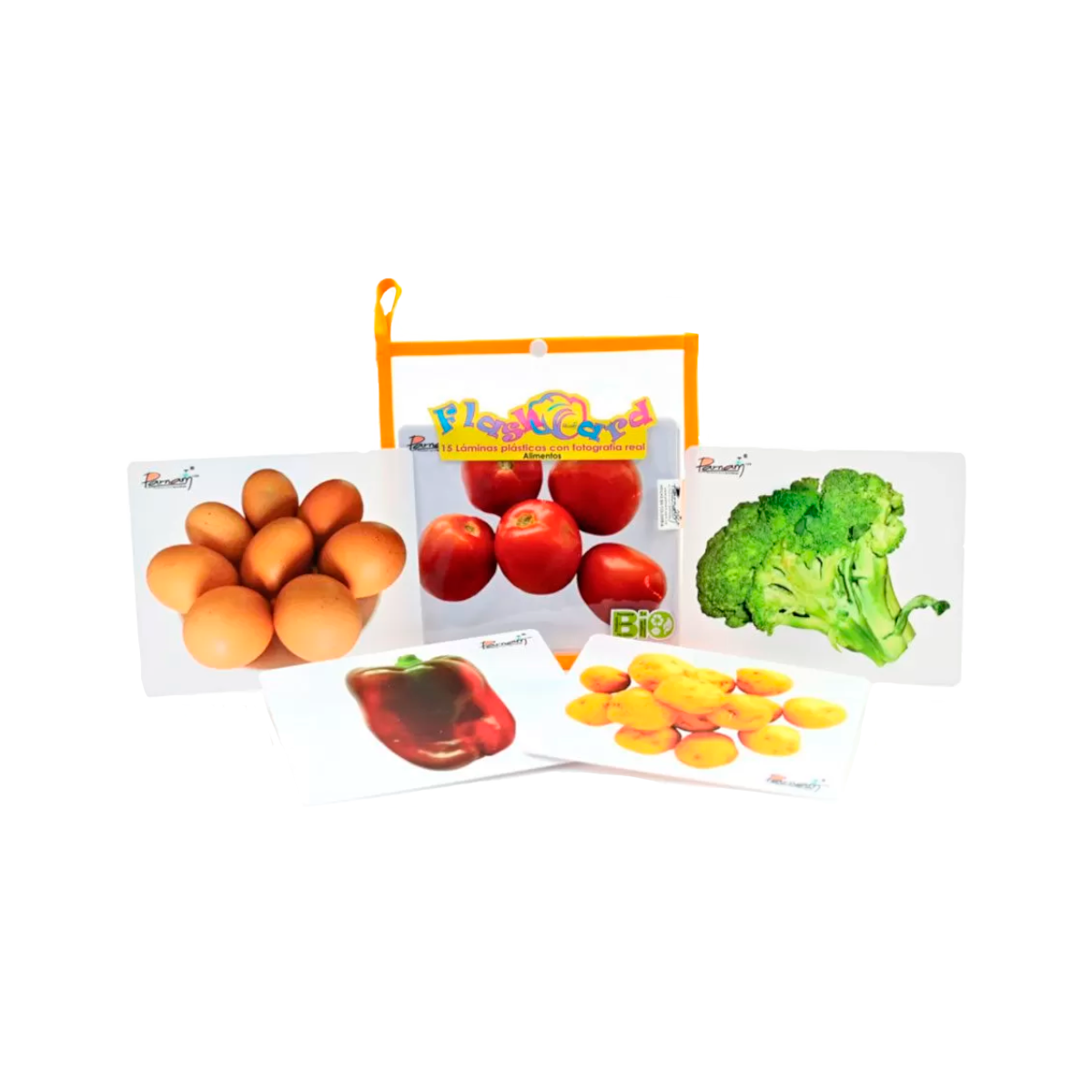 Flash card alimentos