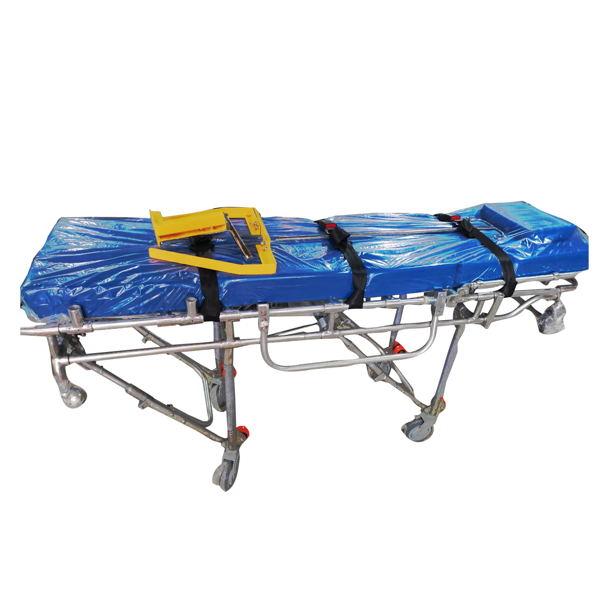 Camlla para ambulancia de dos niveles con patas abatibles Coimpormedica