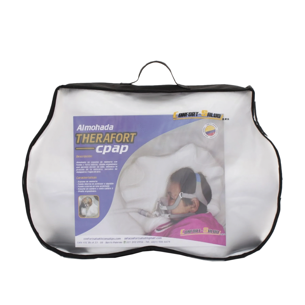 almohada para dormir con cpap