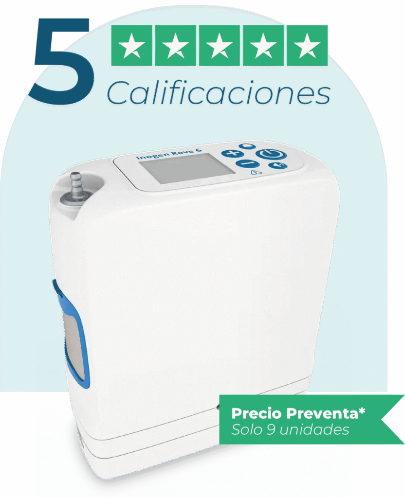 Inogen Rove 6 desktop preventa