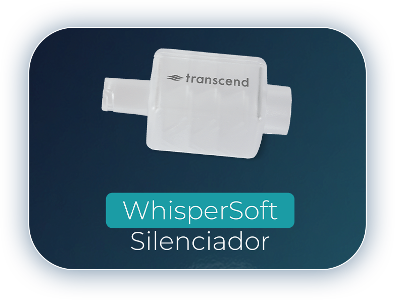 silenciador cpap transcend