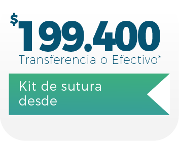 Precio kit de sutura coimpormedica